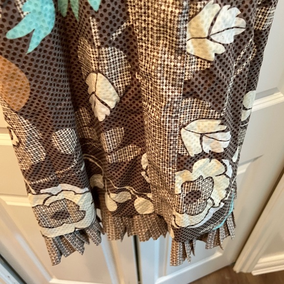 Kenziegirl size 13 sundress, crisscross back wooden beads on straps. - Picture 5 of 5